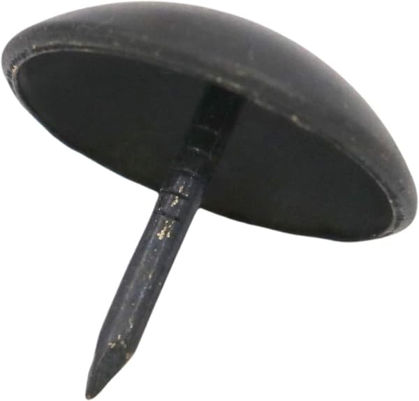 10-pack 19 mm Rundhuvudspikar Svart