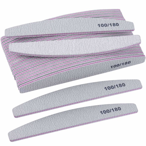 25 stycken nagelförstärkande diamant slipband nagelfil rou