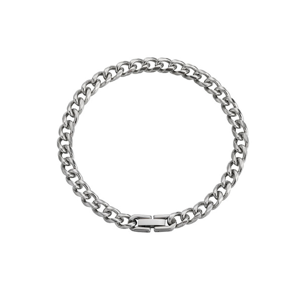 Enkel klips-armbånd mode udsøgt titanium stål armbånd