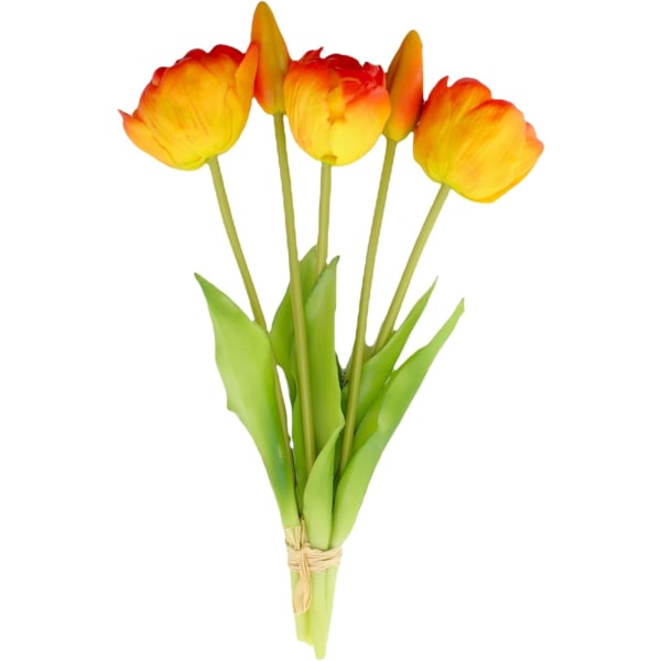 Konstgjorda Tulpaner, Konstgjorda Blommor, Real Touch, Borddekoration