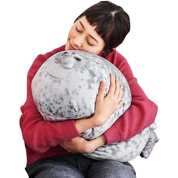 Plushdjur Sälsoffa med prickar 22 cm