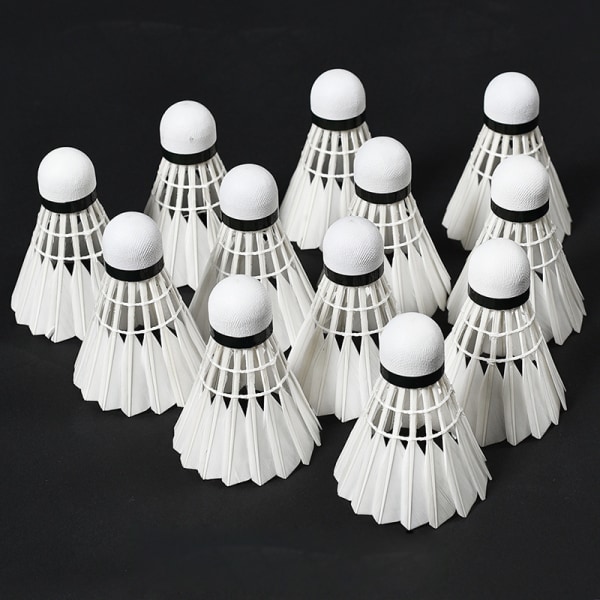 12-pack Badminton, Stabil & Hög Hållbarhet, Inomhus & Utomhus