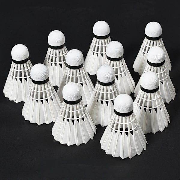 12-pack Badminton, Stabil och Hållbar, Inomhus & Utomhus
