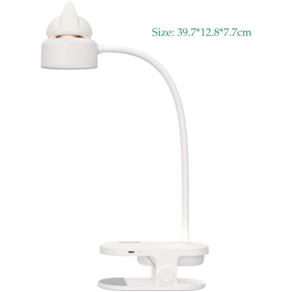 LED-kiinnikkeellinen lamppu, USB-lataus Piirretty Kissa Valo, Silmiä Suojaava