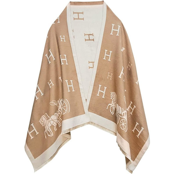 Sjal för Kvinnor Pashmina Silkeslen Sjal Wrap för Kvälls Klänning B