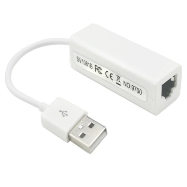 USB nettverkskort, ekstern kablet nettverkskonverter, bærbar PC og stasjonær PC