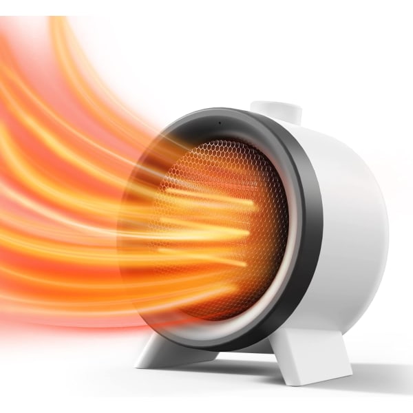 Space Heater med överhettningsskydd, Fläkt & Heater 2 i 1 1000W Saf
