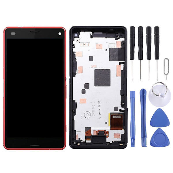 OEM LCD-skärm för Sony Xperia Z3 Mini Compact Digitizer Full DXGHC