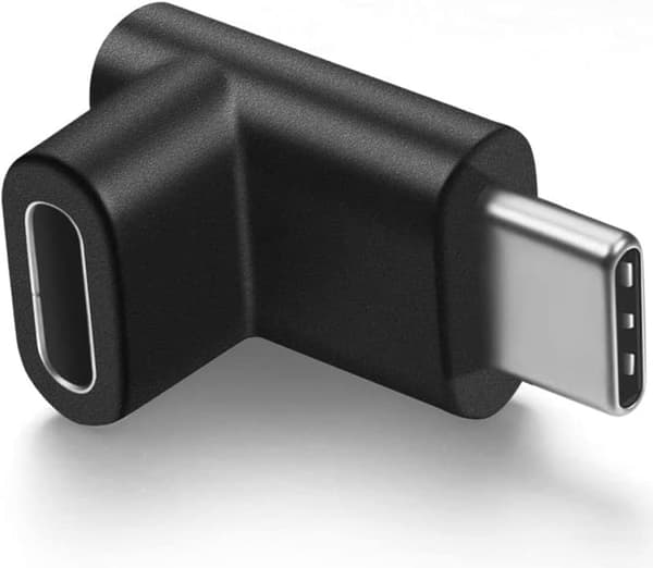 2 stk 90 Graders USB-C Type C Hann til Hunn Adapter, Opp og Ned DXGHC