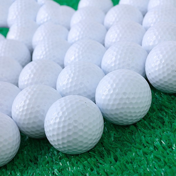 Golf Dobbelt Sarin Match Bold Hvid Langdistance Træningsbold En