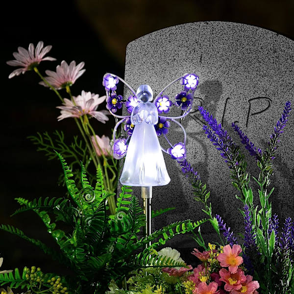Angel-aurinkopistokkeet puutarhaan - 2 kpl