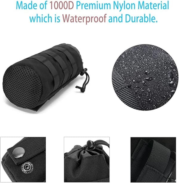 Molle Vannflaskeholder, Profesjonell Taktisk Vannflaskepose