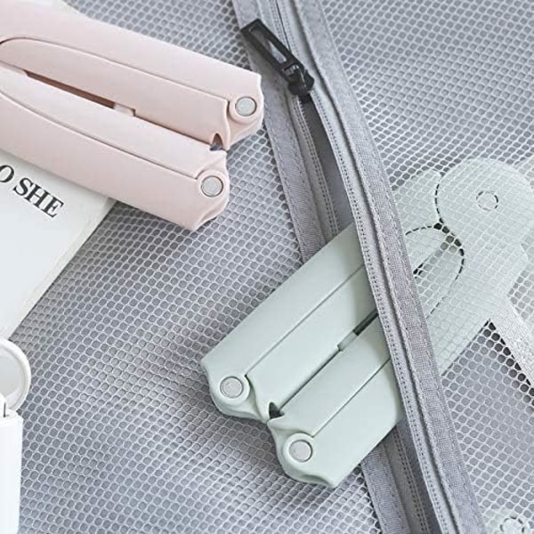 6 stk. Foldbare Tøjhængere, Rejse Tøjhængere Portable Fol