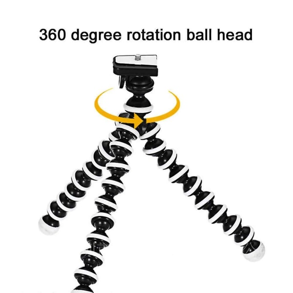 Smartphone Actionkamera Stativ Mini Bläckfiskstativ med Clip Mobi