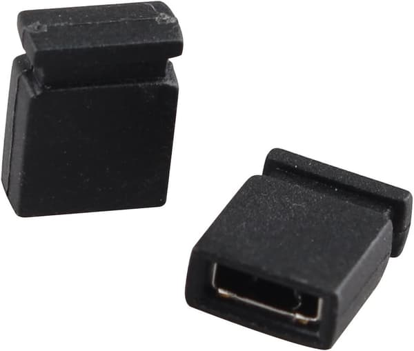 100 stk 2,54 mm Standard PCB Kort Pin Jumper
