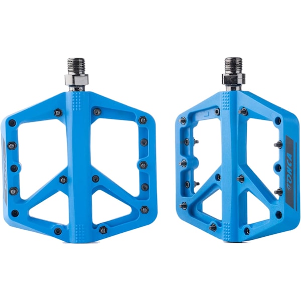9/16 tommers MTB sykkelpedal, sklisikker nylon flatpedal, forseglet Bea DXGHC
