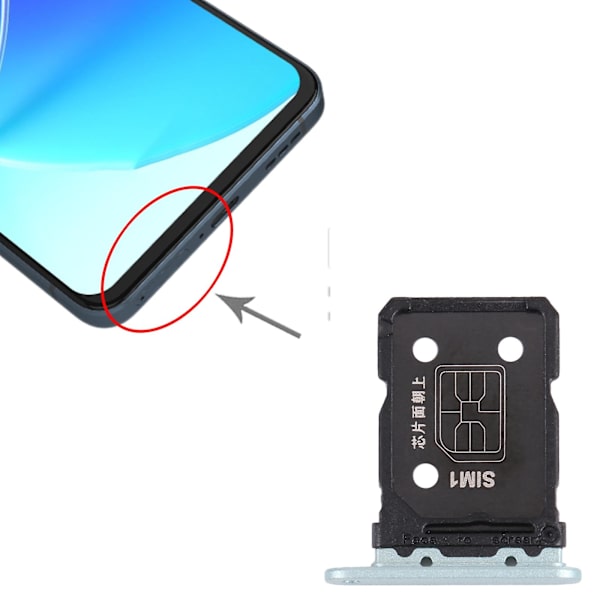 Simkortsfack + Simkortsfack för Oppo Reno6 5g DXGHC