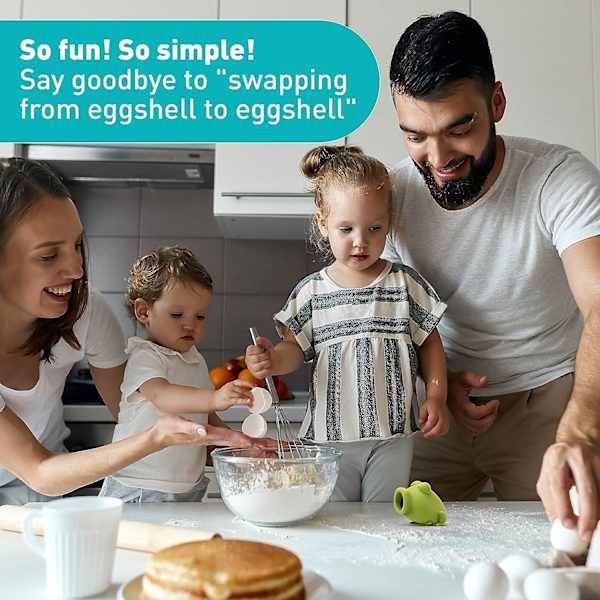 Silikon Äggvite Separator Kreativ Äggseparator Ägggula Prot