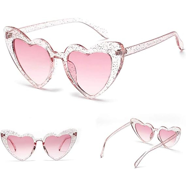 Clout Heart -aurinkolasit Retro Cat Eye -tyyli Vintage DXGHC