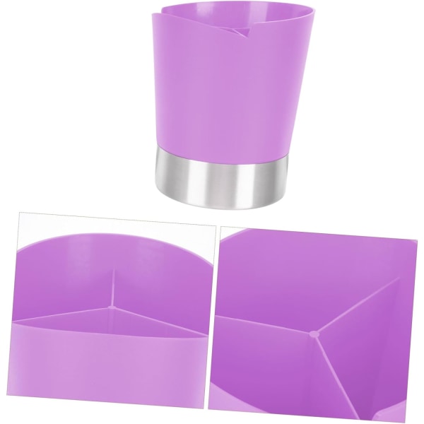 Tre-kammeret Halm Spand Organizer Halm Dispenser Cutl DXGHC