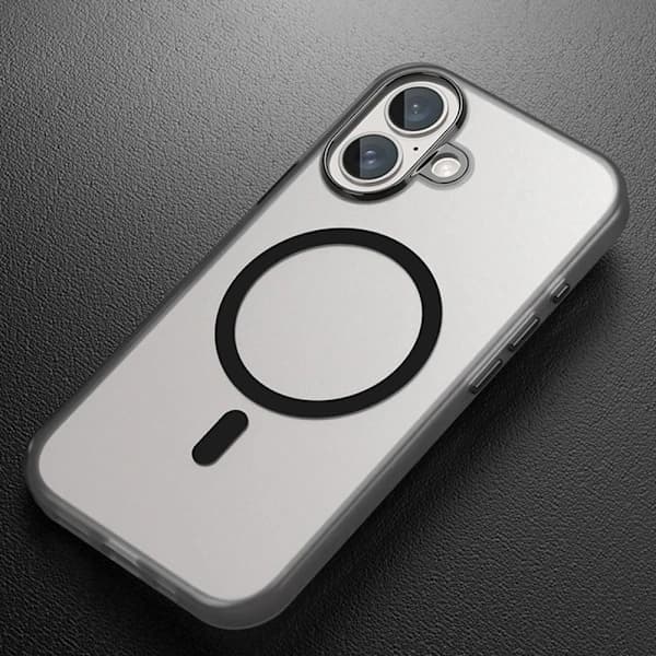 iPhone 16 Plus Cover MagSafe Hud Touch Mat Pink