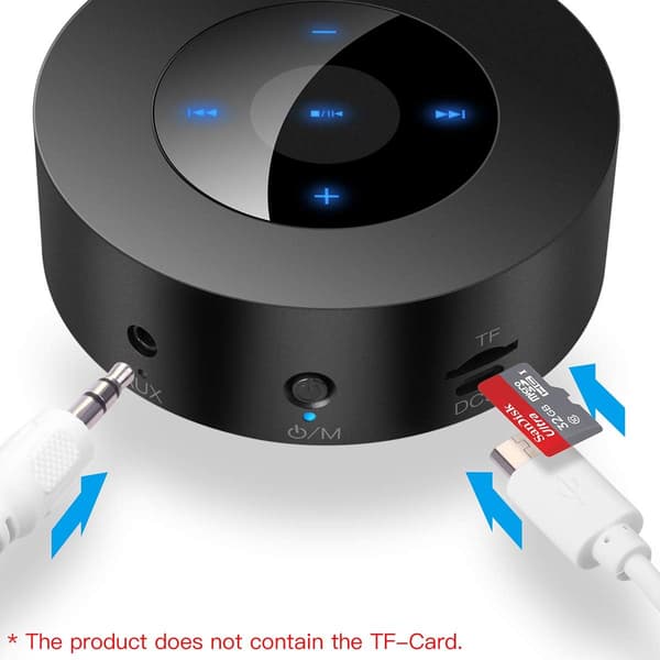 Kannettava Bluetooth-kaiutin, Mini Bluetooth-kaiutin (A8, Musta)