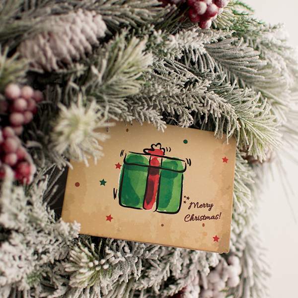 24 Stykker, God Jul Kort, Julekort Med Konvolutter