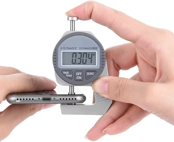 Mätklocka - LCD-avläsning Percentile Mätklocka 0-12,7 mm/0,5\"