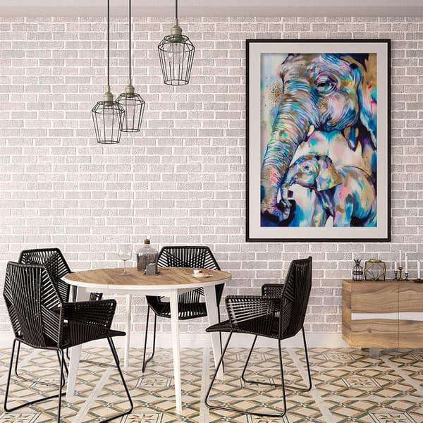 Elefant diamantmaleri kit - 5D diamantkunst kit til voksne og børn