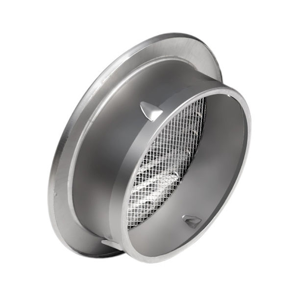 Rustfrit Stål Hætte Ydre Væghængt Fladt Hoved Ventilationsdæksel Køkkenovn H