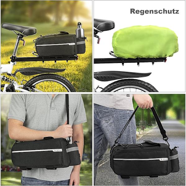 Cykeltaske - 10 l - Køletaske - Multifunktionel - Vandafvisende - Med