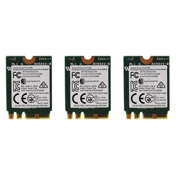 3x trådlös adapter kompatibel med Realtek Rtl8723be 802.11n DXGHC