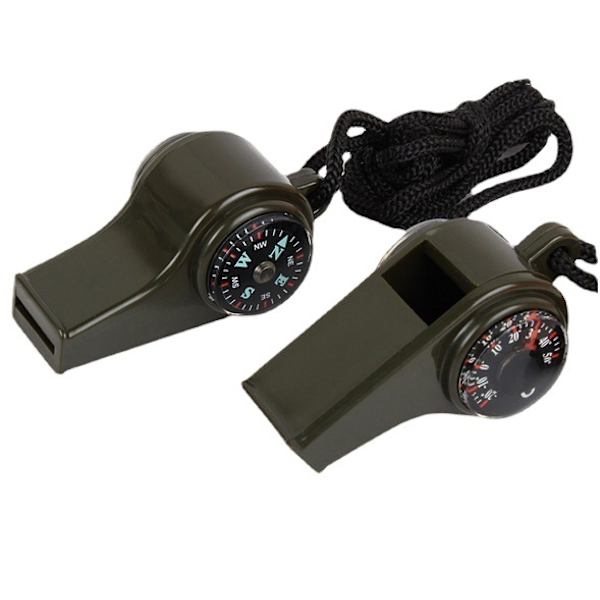 2-pack Nödsignalvisselpipa, Hög Ljudstyrka Säkerhetsvisselpipa med Lanyard