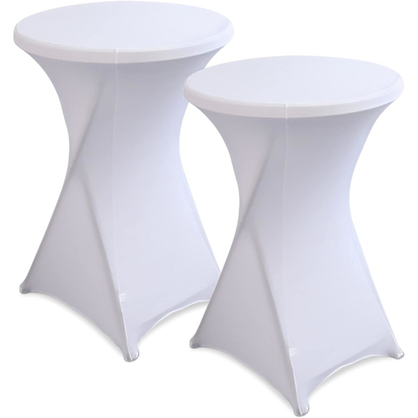 Stretch Bordduk 2-delt Vaskbar Polyester Borddekke