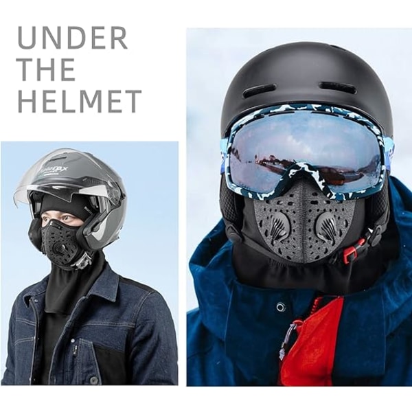 Skimask Balaclava Vintermask Herr Balaclava Kallt Väder Varm