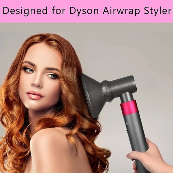 Antiflygmunstycke, universell hårstyling för Dyson för Airwrap Hs01/hs05-tillbehör (diffuseradapter)