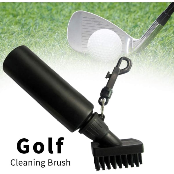 Golf Club Cleaning Brush Black, No Scratch, Black, One Size