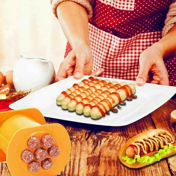 1-Pak Pølsemaker Kødstik Squeezer Kødboller Hurtig Prototypi