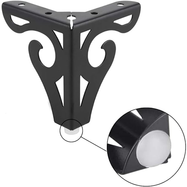 4 stycken metall soffben, Möbelben/Triangulära möbler DXGHC