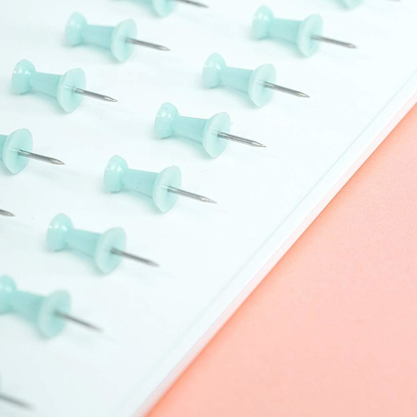 Assorterede Binderclips, Papirclips, Push Pins Sæt, Holdbare og R