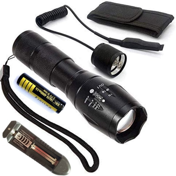 Infrared night vision green light A100 outdoor led flashlight T6