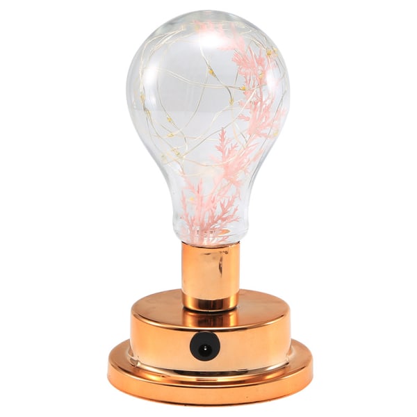 LED creative golden love bulb light European decoration night