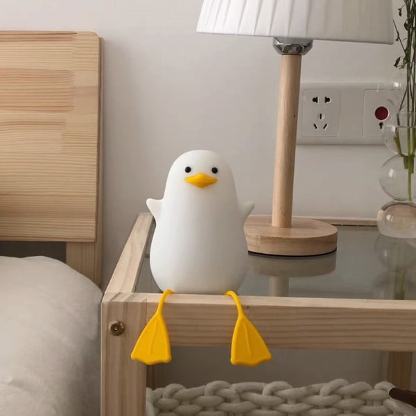 1 stk Søt Duck Nattlys for barn, Nursery Night Light,