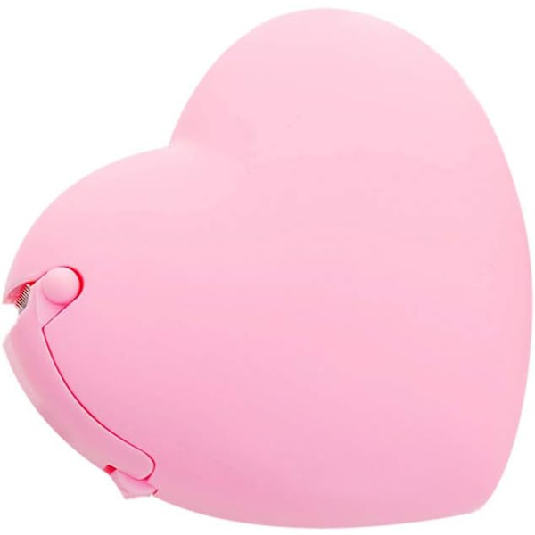 (Rosa färg) Tejpdispenser, Hjärtformad Tejpdispenser