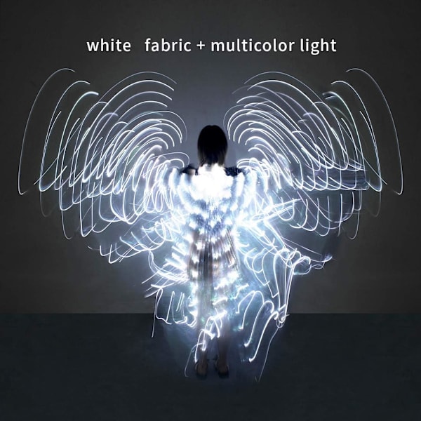 LED-lampor för magedans Isis-vingar - Bellydance Glow Angel dans W