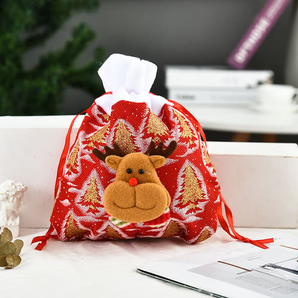 4 stk. Kreative Juleposer Stereo Slikposer Slikposer Multi -