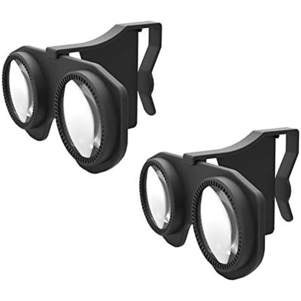 2st svart hopfällbar VR-glasögonlåda storm virtual reality magic mir