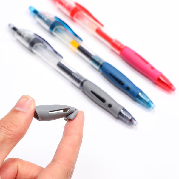 Gelpenne, Fin Spids (0,5 mm), Sort Blæk Gelpen, 36 stk., Sort