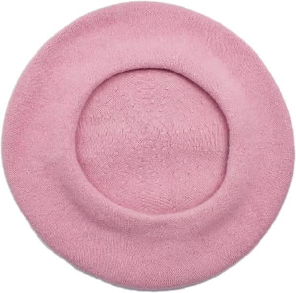 Ullberett for kvinner, vinter, allsidig hatt, retro malerhatt, ren