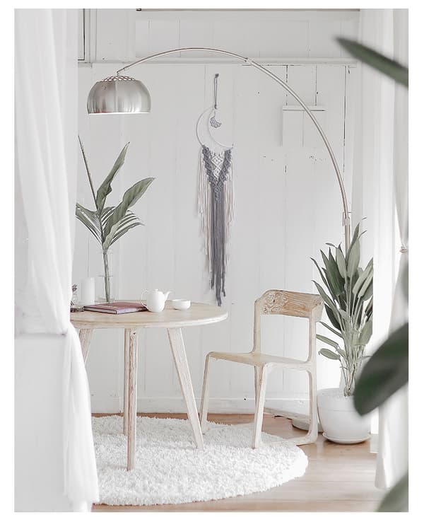 Bohemisk Chic Makramé Väggbonad, Handvävd Väggdekoration